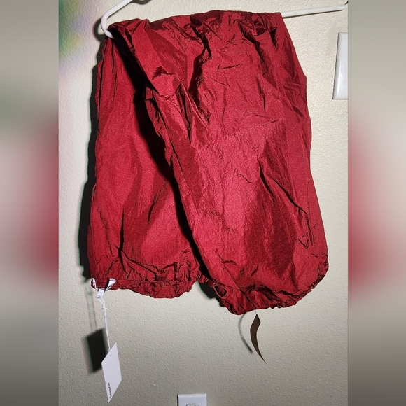 Reformation Cargo Pants in Red - Picture 2 of 4